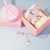 Fashionable New Candy Creative Unicorn Cute High-value Design Sense Watches Small Bags Necklace Bracelet Earrings Six-piece Set