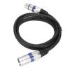 Микрофонный кабель XLR «папа» — XLR «мама» без потерь, с низким уровнем шума, 3-контактный кабель XLR «папа» — XLR «мама» для микрофонов, динамиков