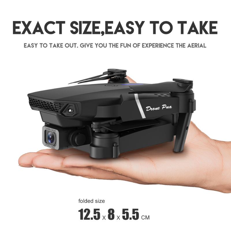 Новый FPV Дрон WiFi, Широкоугольная 4K HD Камера, Удержание Высоты, Складной Квадрокоптер с Пультом ДУ
