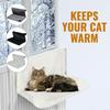 Luxury Cat Radiator Bed Hammack Hanging Soft Fleece Basket Hammocks Metal Iron Frame Winter Warm Sleeping Bed for Cats