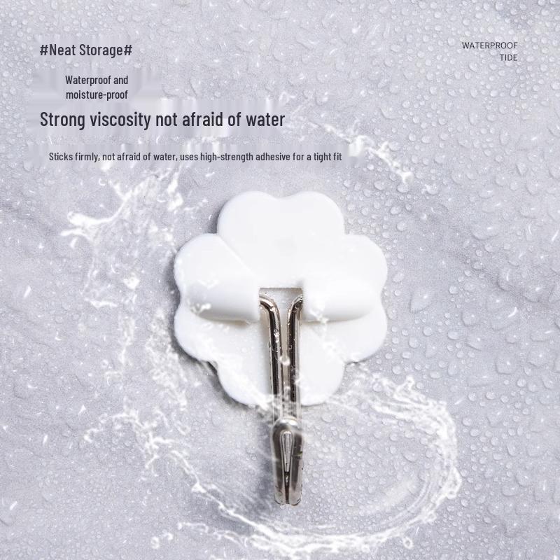Крючки с сильным клеем без сверления: Не оставляющие следов настенные и дверные крючки для кухни и ванной комнаты