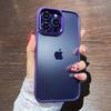 Прозрачный металлический чехол с рамкой объектива для Iphone 14 13 12 11 Pro Xs Max Xr X 14plus прозрачный силиконовый противоударный чехол для телефона Funda
