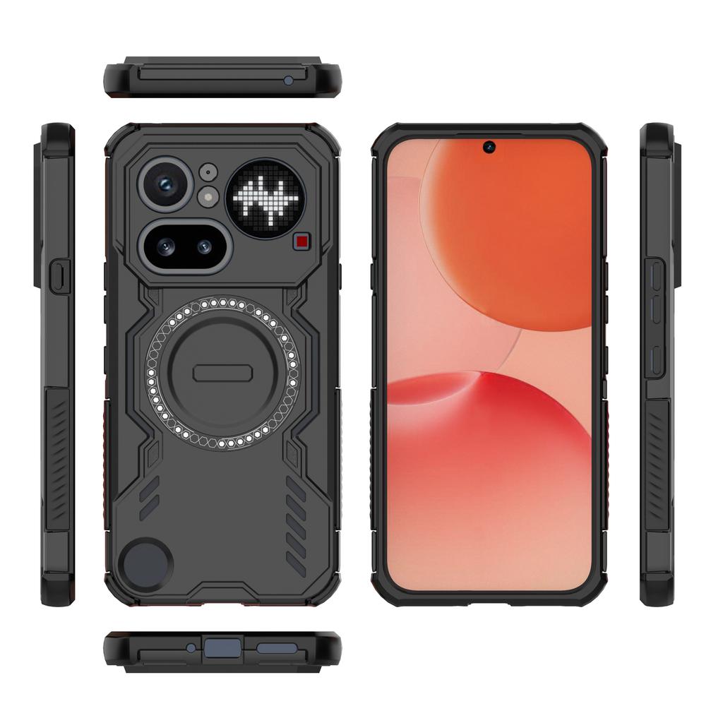 Защитный от падений прочный магнитный чехол для Nothing Phone 4A Pro 3a Lite 3 Phone4a Phone3 Аксессуары для мобильного телефона