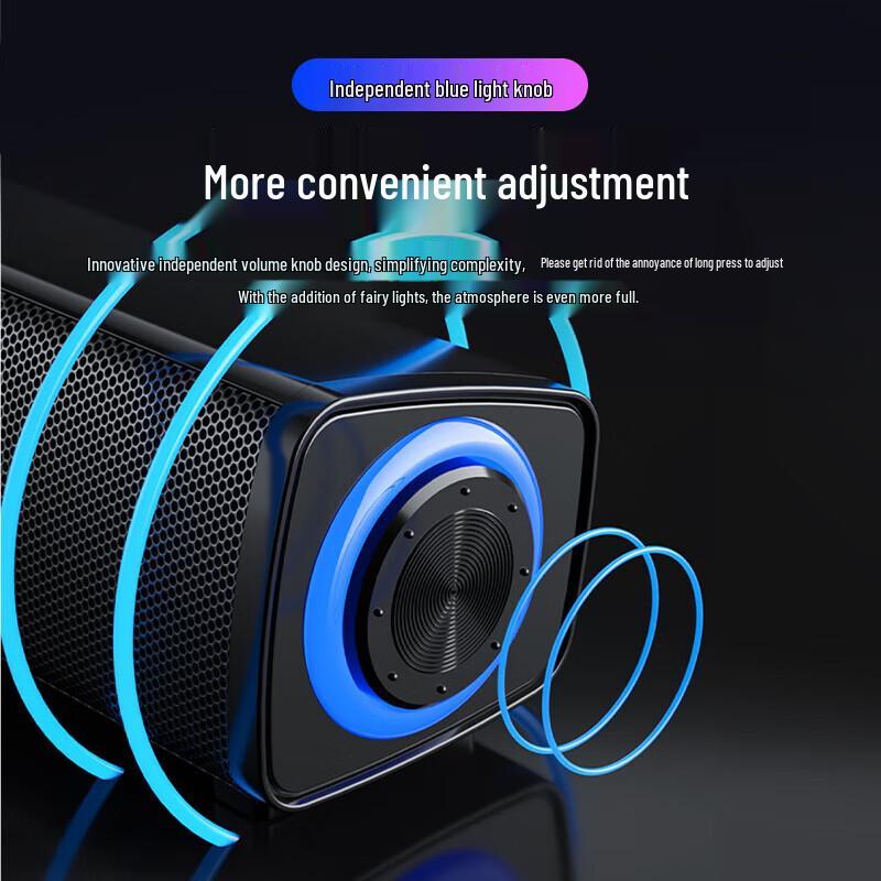 Newmine BT60PLUS Wired Mini Desktop Computer Speaker