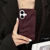 Stylish Wine Red Irregular Water Ripples 3D Phone Case For For Iphone 17 Air 16 1 14 13 12 11 Pro Max Soft Silicone Back Cover