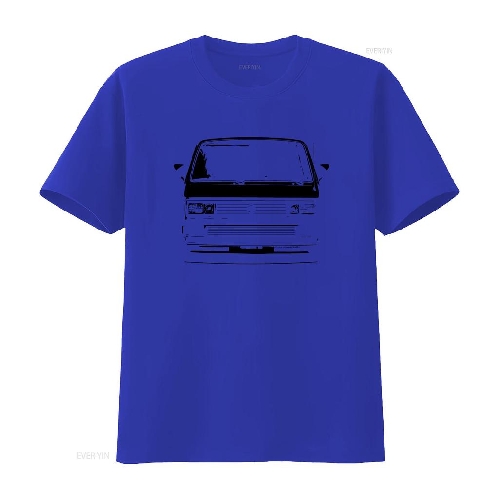 Футболка T25 Campervan T3 Doka Bus Caravelle Vanagon Wedge для Него Папы S 3XL винтажная Стиранная Растягивающаяся Удобная Стильная