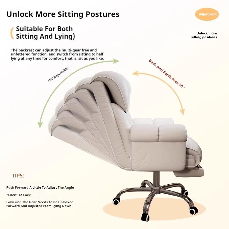 Premium Gaming Office Chair- Ergonomic Computer Desk Chair with Adjustable Lumbar Support,High-Back Racing Style for Home/Office