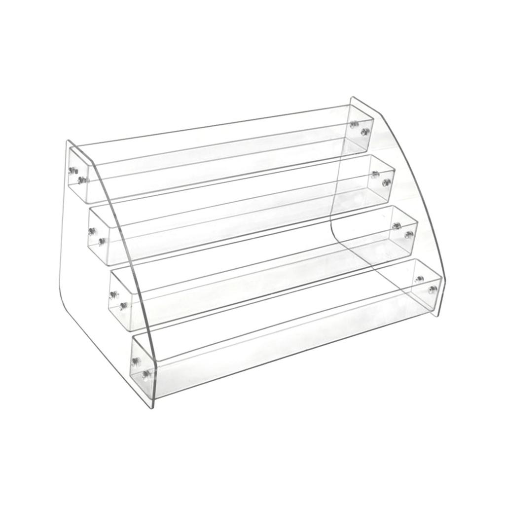 Acrylic Visit Carte Bureau Storage Shelf Multicile Library Display for
