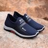 Summers Shoes Men Casual Air Mesh Shoes LightWeight Breathable Slip-On Flats Casual Walking Shoes Breathable Shoes