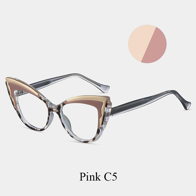 Очки «кошачий глаз» с защитой от синего света для женщин +3,25 +5,75