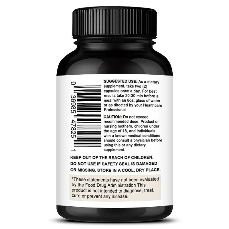 Didacat Herbal Wellness Blend Supplement with Milk Thistle, Artichoke, Dandelion & Chanca Piedra, 120 caps