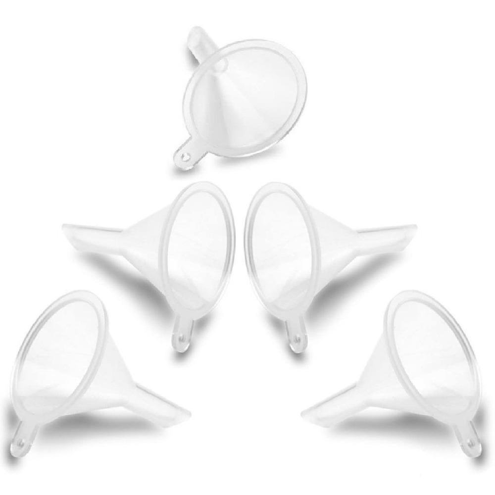 30-Pack Mini Funnel for Lab Bottles, Sand Art, Perfume, Spice, Powder, Essential Oil, Recreational, Kitchen Food Grade Small Plastic Funnel