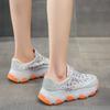 Женские кроссовки на платформе, осенние, толстые, вулканизированные, женские, нескользящие, спортивные туфли, женские, повседневные, со стразами, спортивные туфли