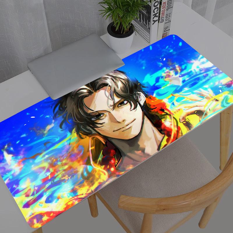 Коврик для мыши 90x40см One Piece Аниме Геймерский Большой Коврик для Компьютерного Ноутбука PC Ковер Игровые Аксессуары Клавиатура Настольный Коврик