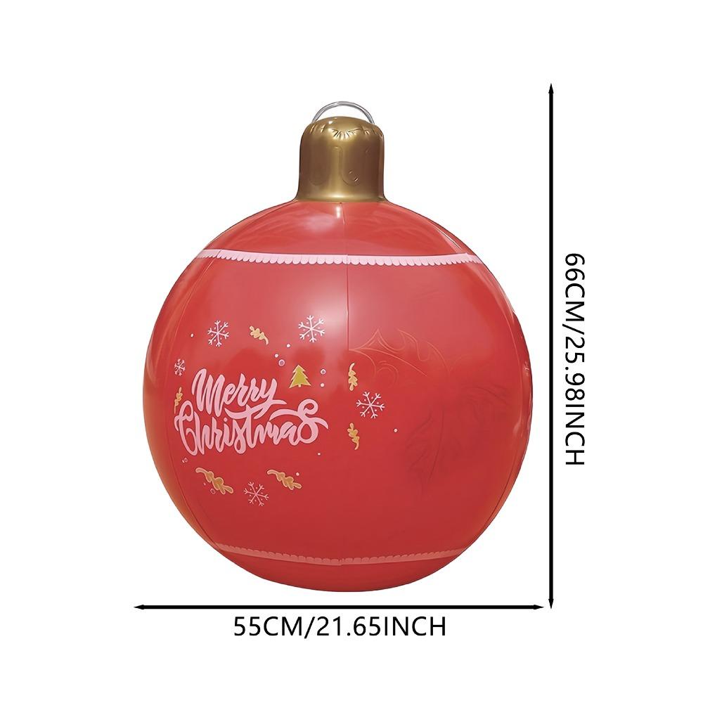 DIY Inflatable Ball PVC XMAS Balloon Gift Courtyard Balloon Christmas