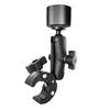 Antenna Clamp Kit Roof Rail Mount 0.6-1.56 Inches Adjustable Clamp For Poles Protector Dual-axis 360 Adjustment