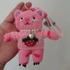 15 см Кавайная Розовая Кошка Плюшевый Брелок Милый Плюшевый Подвеска Кошка Мягкий Животное Брелок для Ключей Автомобиля Аксессуары Подвеска на Сумку для Девочек Женщин