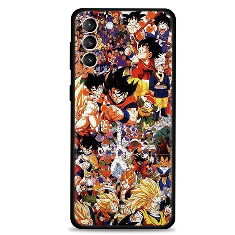 Чехол для телефона Dragon Ball Z Super DBZ Goku для Samsung Galaxy S20 S21 FE S22 Ultra S10 S9 S8 Plus S10e Note 20Ultra, силиконовый чехол