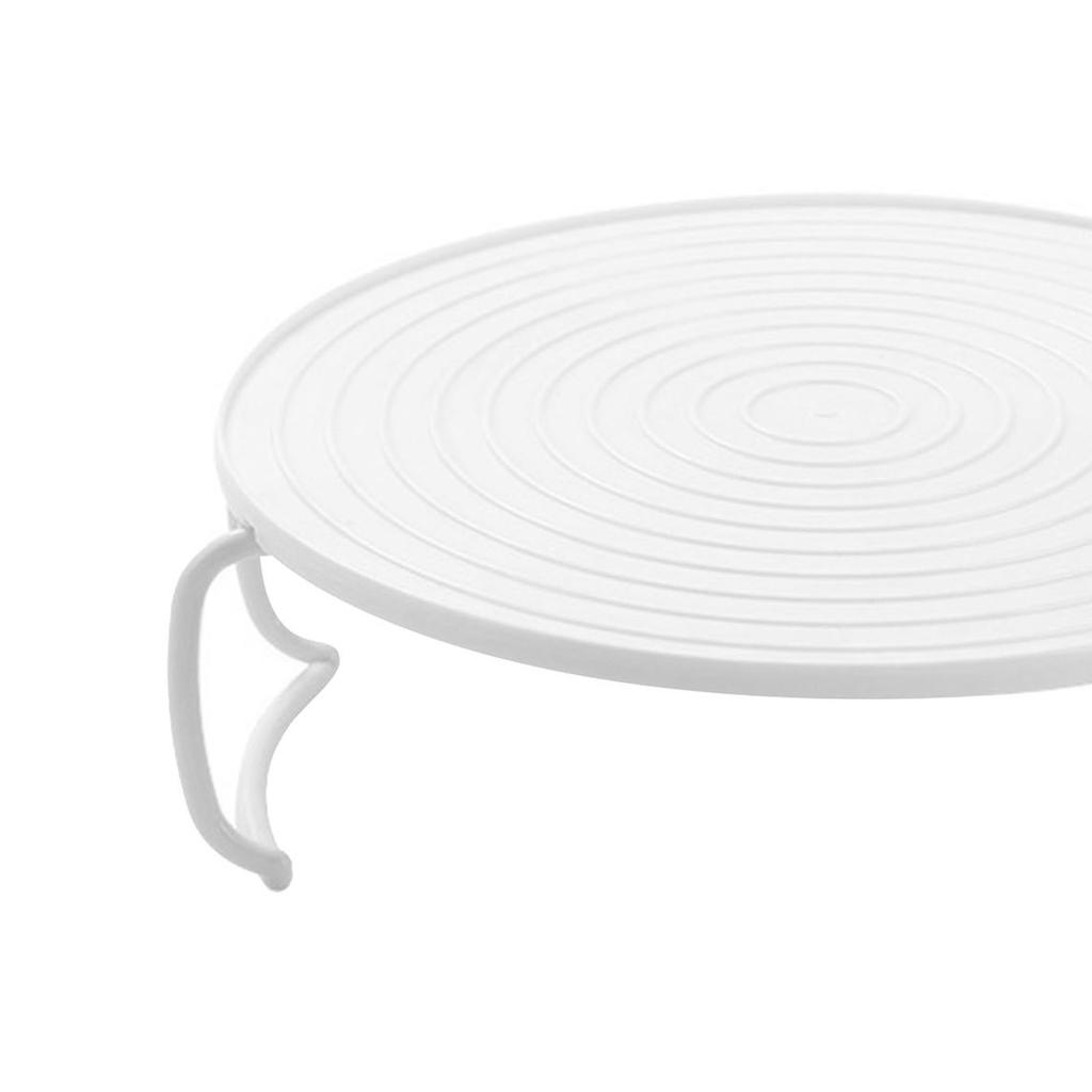 Microwave Heating Layered Steaming Tray Holder Multifunctional Round Steaming Rack Tray for Kitchen
