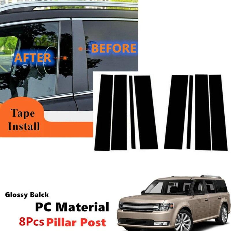 Наклейки на обшивку двери, окна, стойки автомобиля, наклейка для Ford Flex без выреза на клавиатуре 2009-2019