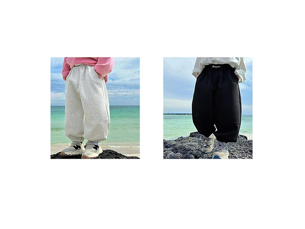 Fairy Tale Boys' Grey Sweatpants - 2025 Spring/Autumn Style for Kids