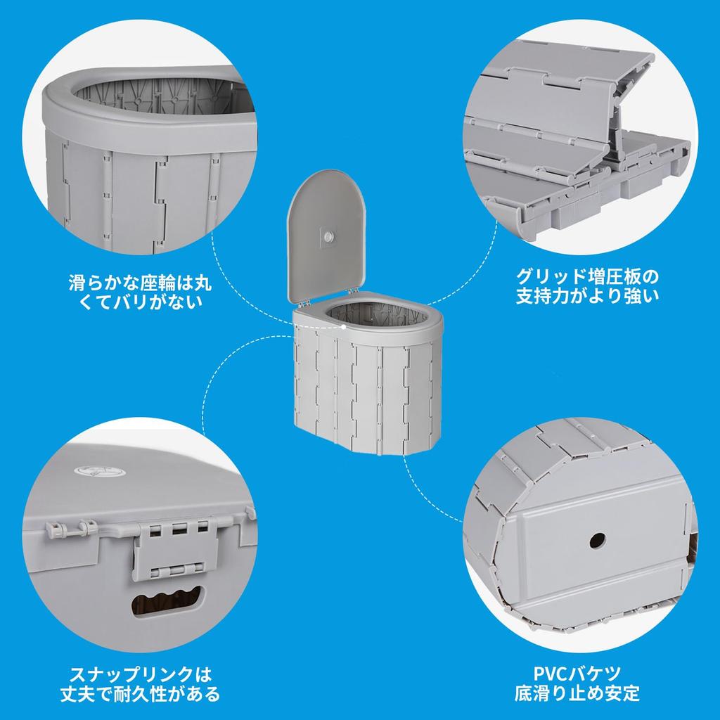 OBEST новейший простой модернизированный портативный мешок для хранения груза портативный мешок для утилизации простой аварийный портативный временный легко собираемый туалет,
