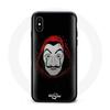 Phone Case - La Casa De Papel - Iphone XS Max - Black - Red - Soft