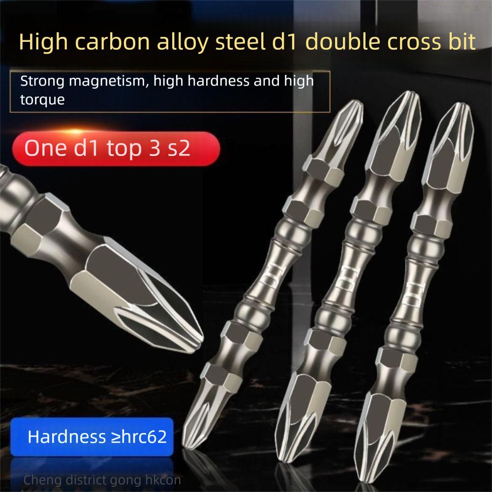 Цинк Цинковый сплав Сталь Магнитная ударная насадка PH2 Биты для отвертки Отвертка Ручной инструмент