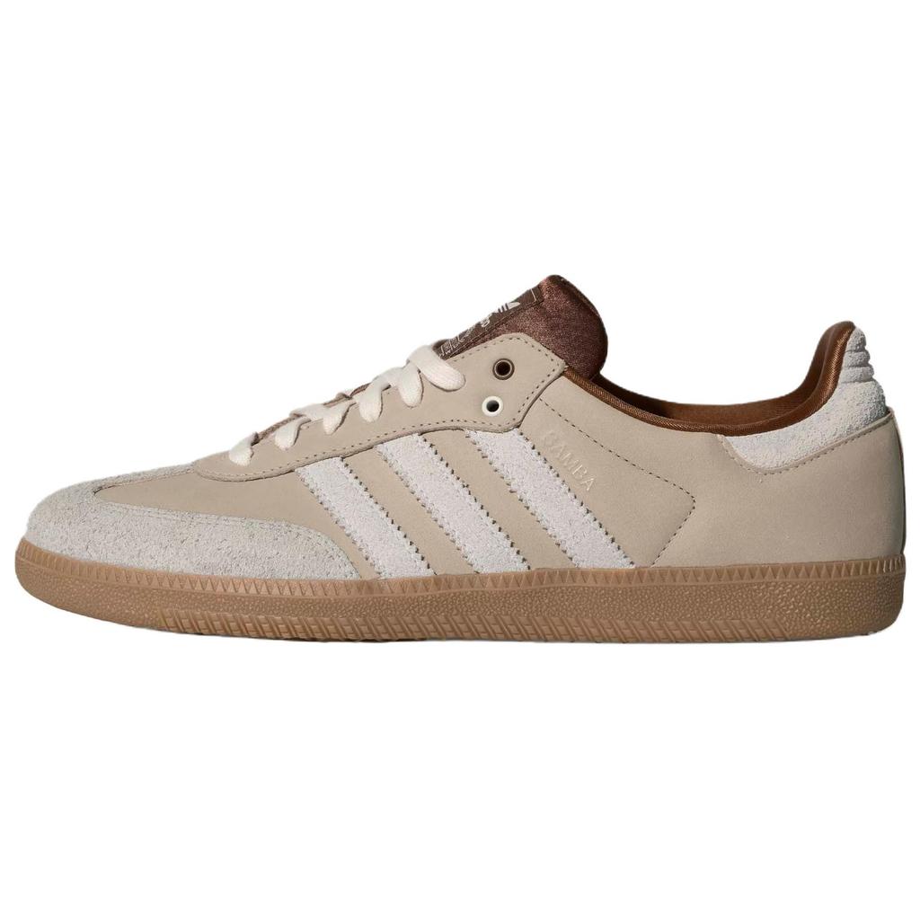 adidas Оригиналы SAMBA OG Немецкие армейские кроссовки Унисекс Miracle Brown KJ7306