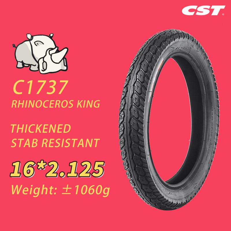 CST 14-дюймовая утолщенная износостойкая покрышка 14X2.125 2.50 16X2.125 2.50 3.0 18X2.125 Покрышка 16 18 дюймов Покрышка для электровелосипеда