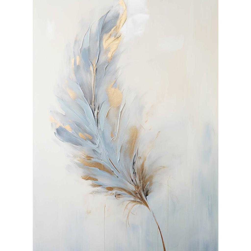 Delikatność Pióra Delikatność Pióra, 30X40 Cm, Bez Ramy, Płótno Premium Na Blejtramie