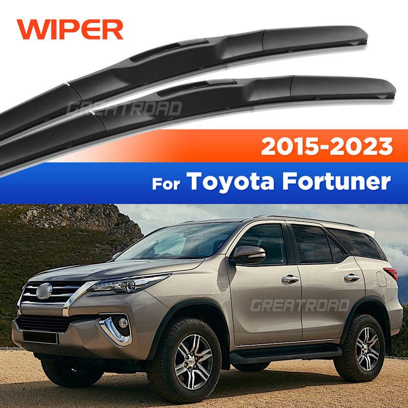 Для Toyota Fortuner AN150 AN160 2015- 2016 2017 2018 Дворники Передние щетки стеклоочистителя Лобовое стекло Щетки для окон 22"+16"