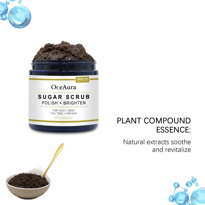 Oceaura Nourishing Scrub Plant Granules Cleansing Moisturizing 2-In-1 Gentle Exfoliating Scrub