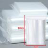 100-300Pcs Thicken Zipper Sealed Bags Clear Plastic Storage Bag for Small Jewelry Food Packing Reclosable Ziplock Sealing Bags