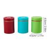 1Pc Mini Metal Tea Storage Box Tinplate Tea Can Small Travel Portable Container Jar Sugar Coffee Can Round Tea Caddy Organizer