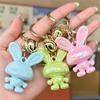 Мультяшный акриловый кролик брелок кулон рюкзак подвески автомобильный брелок аксессуары