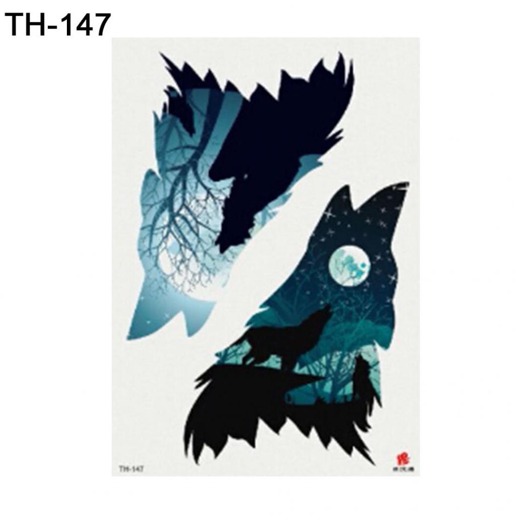 Животное Собака Медведь Рука Плечо Водонепроницаемая Временная Поддельная Татуировка Наклейка Подарок