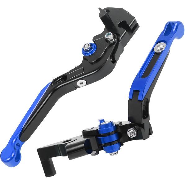 CHIFUN Brake Lever and Clutch Lever Set Replacement for Yamaha YZF R6 1999-2004 R1 2002-2003 Aluminum Motorcycle Handlebar Lever Foldable Length
