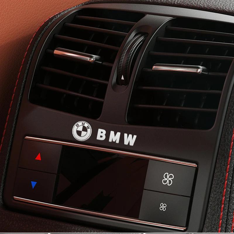 BBKZ6 3D Metal Car Interior Dekoration Stickers Badges Auto Styling For BMW E90 E60 E71 F30 F20 F10