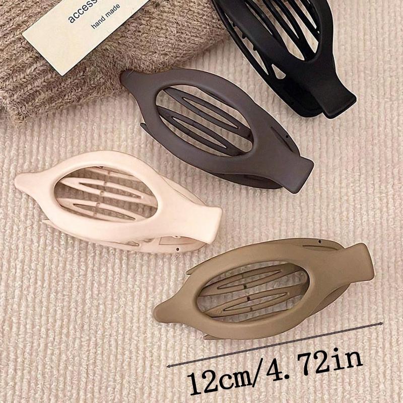 1pc Lightweight Plastic Hair Clips Suitable For Everyday Wear Makeuphair Accessories For Women Claw Clips Hair Claws Hair Barrette