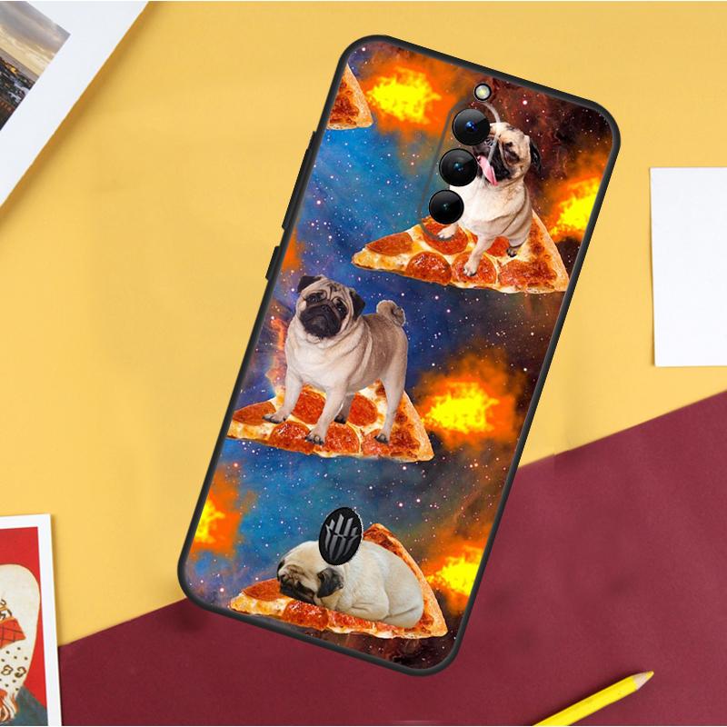 Чехол-кейс для телефона ZTE Nubia Red Magic 11 Pro Plus 8 9 10 Air 8S 9S 10S Pro Plus 6 7 6S 7S Pro с рисунком пицца, еда, бекон, сыр