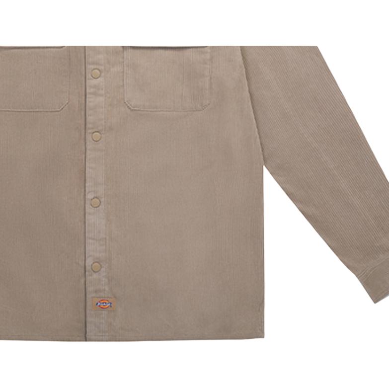 Dickies Рубашки Унисекс Хаки Лацкан Умеренный Другое DK012284