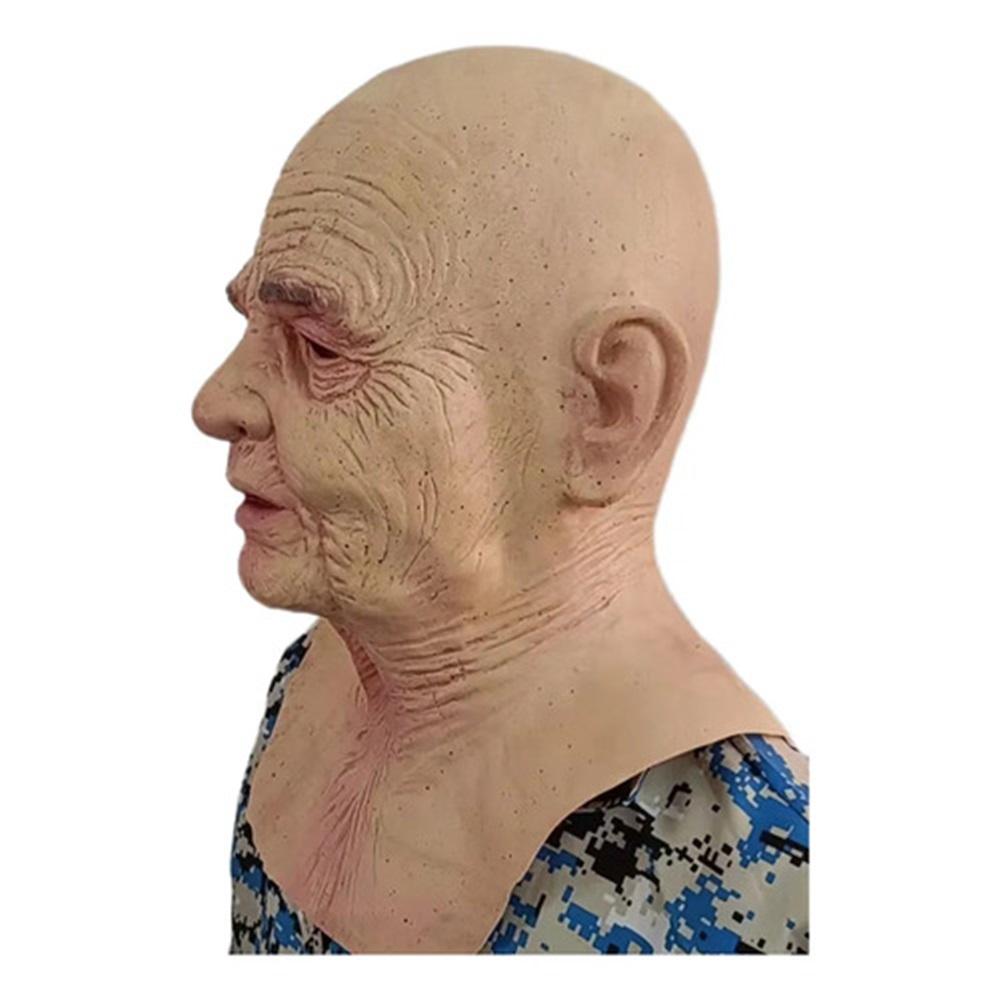 Latex Realistic Male Face Mask Cosp