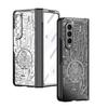 Чехол с защитой от падения на весь корпус для Samsung Galaxy Z Fold 4 Fold4 Fold5 Fold3 Fold 3 5 2 Fold2 Zfold4, пленка из закаленного стекла
