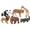 Oz Toy Safari World Animal Figures 6 Piece Set 929-66, 1 Set, Popular Toys In Korea