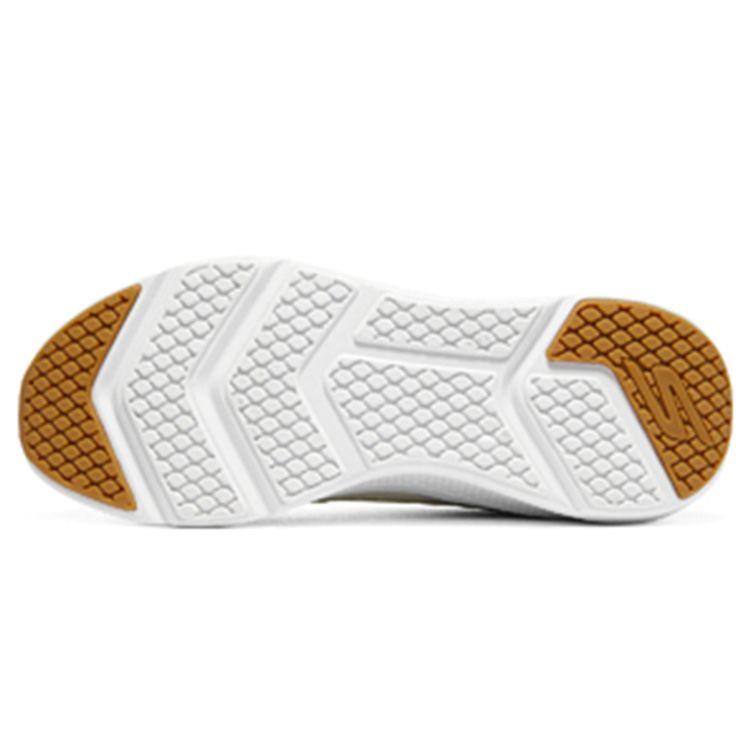 Skechers Go Run Elevate Удобные Универсальные Низкие Повседневные Беговые Кроссовки Мужские Кеды Белый Серый 220322-WGY