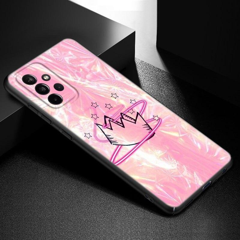 Модный розовый чехол для телефона Love для Samsung Galaxy A21 A30 A50 A52 S A13 A22 A32 A33 A53 A73 5G A11 A12 A31 A51 A70 A71 A72