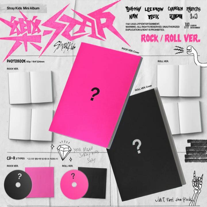 Альбом Stray Kids- MAXIDENT T-CRUSH ver. РОК-ЗВЕЗДА 2 вер.. , с 1 прозрачной картой