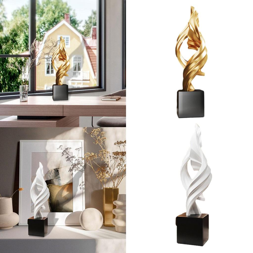 Abstract Art Statue, Desktop Sculpture ,Resin Decorative Statues, Souvenir Resin Art Figurine for Cabinets, Shelf House