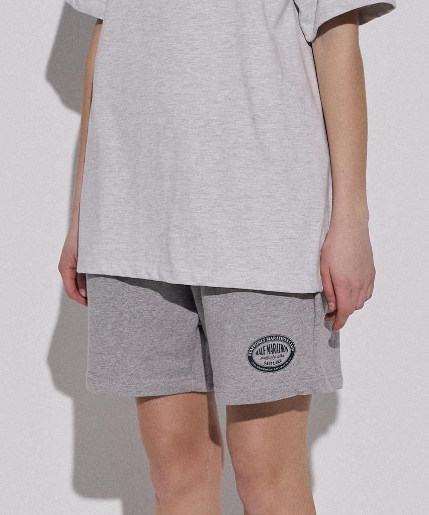 STAFFONLY Circle Halfpants (Melange Gray)